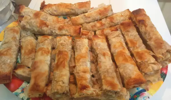Банички с тиква и орехи