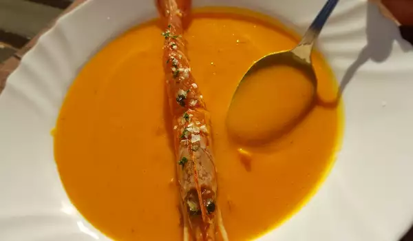 Средиземноморска крем супа от тиква