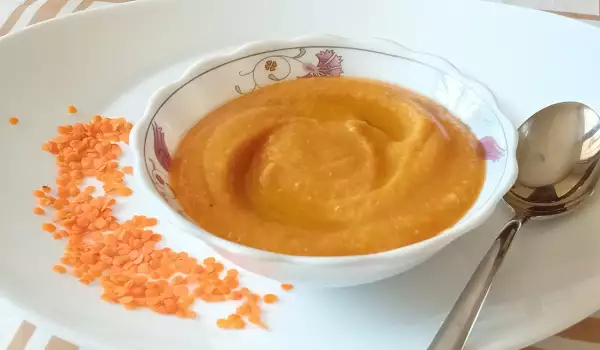 Турска крем супа от червена леща