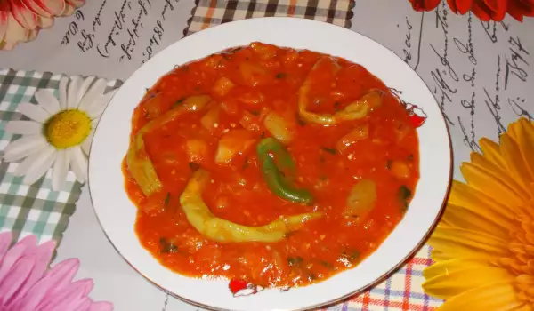 Манджа с патладжан и домати