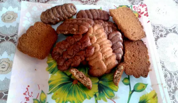Меки бисквити с шоколад