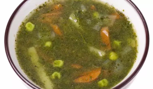 Зеленчукова супа по руска рецепта