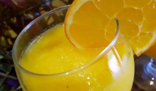Сорбе с портокали и лимон