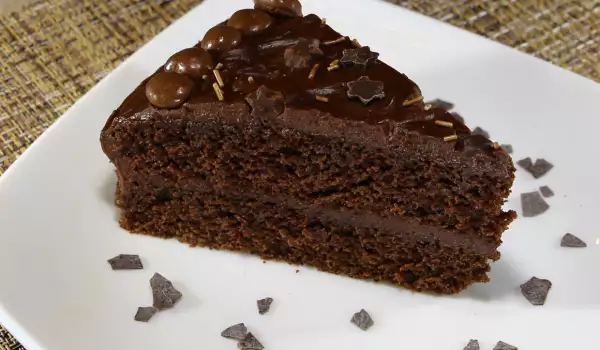 Супер вкусна шоколадова торта с блатове