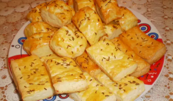 Соленки със сирене и ким