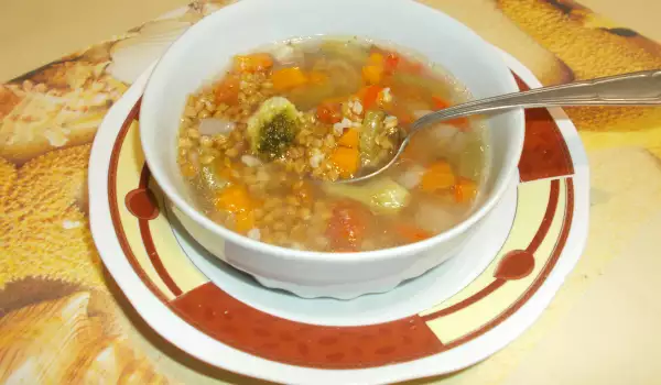 Зеленчукова супа с лимец за отслабване