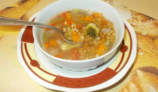 Зеленчукова супа с лимец за отслабване