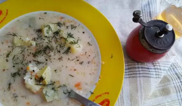 Лятна супа от тиквички