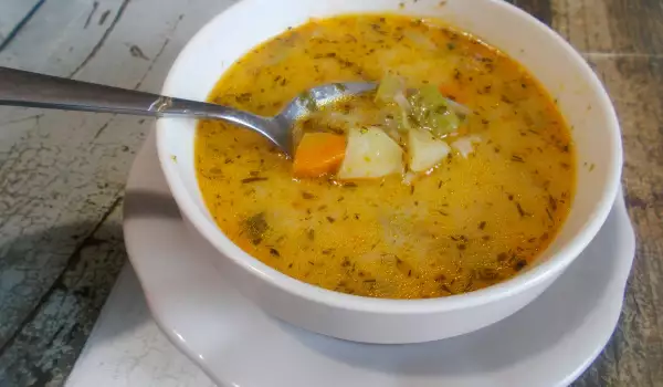 Гъста супа от тиквички