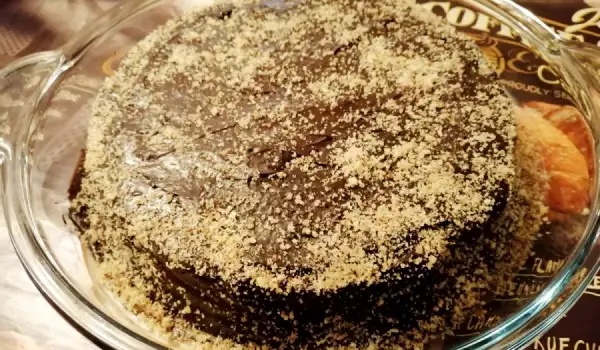 Вкусна торта Гараш с какаов крем