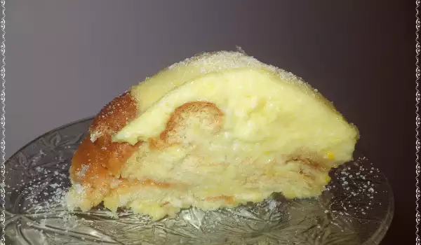 Козуначена торта с домашен крем