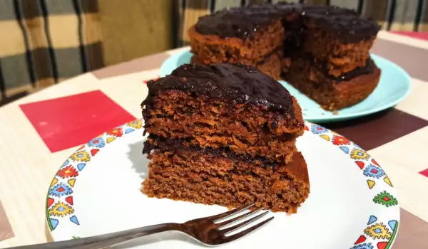 Постна Шоколадова Торта