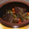 Джолан с картофи, моркови и лук в гювеч