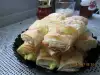 Леки банички с яйца и извара