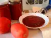 Вегетариански хайвер с доматена салца