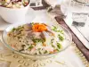 Португалска салата с херинга и майонеза