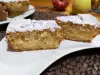 Кекс с ябълки и прясно мляко