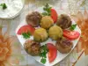 Хрупкави кюфтета с коприва на фурна