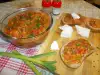 Лютика с картофи и чушки