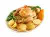 Вкусно задушено пиле с оризова плънка