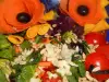 Витаминозна салата със спанак и чери домати