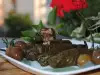 Лозови сармички с ориз и маслини