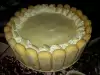 Сметанова Шарлота с бял шоколад