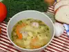 Супа Топче с картофи, ориз и магданоз