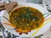 Чорба от коприва с ориз и джоджен