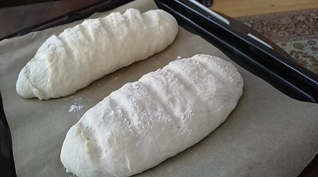 Хляб с квас от бяло брашно