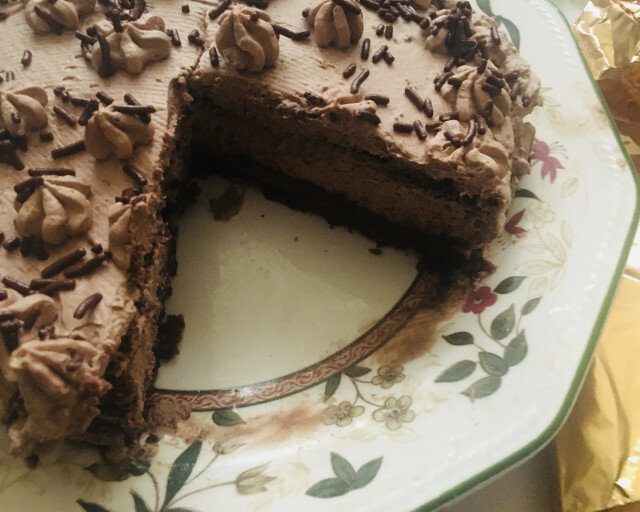 Бърза и лесна домашна шоколадова торта